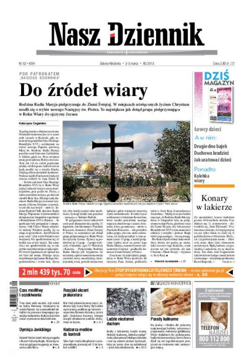 Nasz Dziennik z dnia 02.03.2013 wydanie PDF