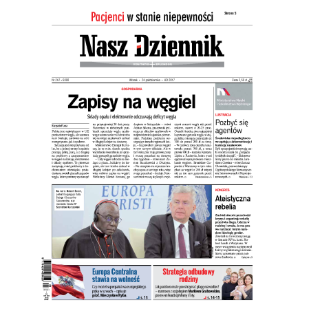 Nasz Dziennik z dnia 24.10.2017 wydanie PDF