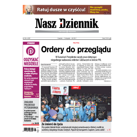 Nasz Dziennik z dnia 02.11.2017 wydanie PDF