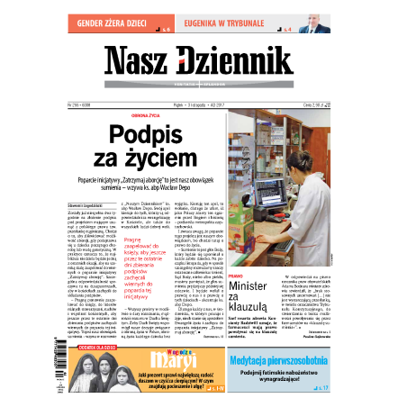 Nasz Dziennik z dnia 03.11.2017 wydanie PDF
