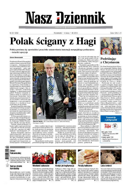 Nasz Dziennik z dnia 04.03.2013 wydanie PDF