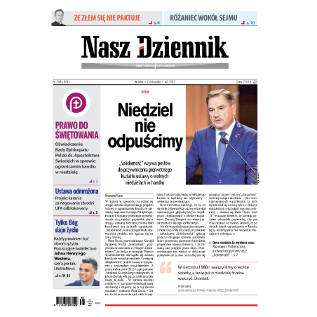 Nasz Dziennik z dnia 07.11.2017 wydanie PDF