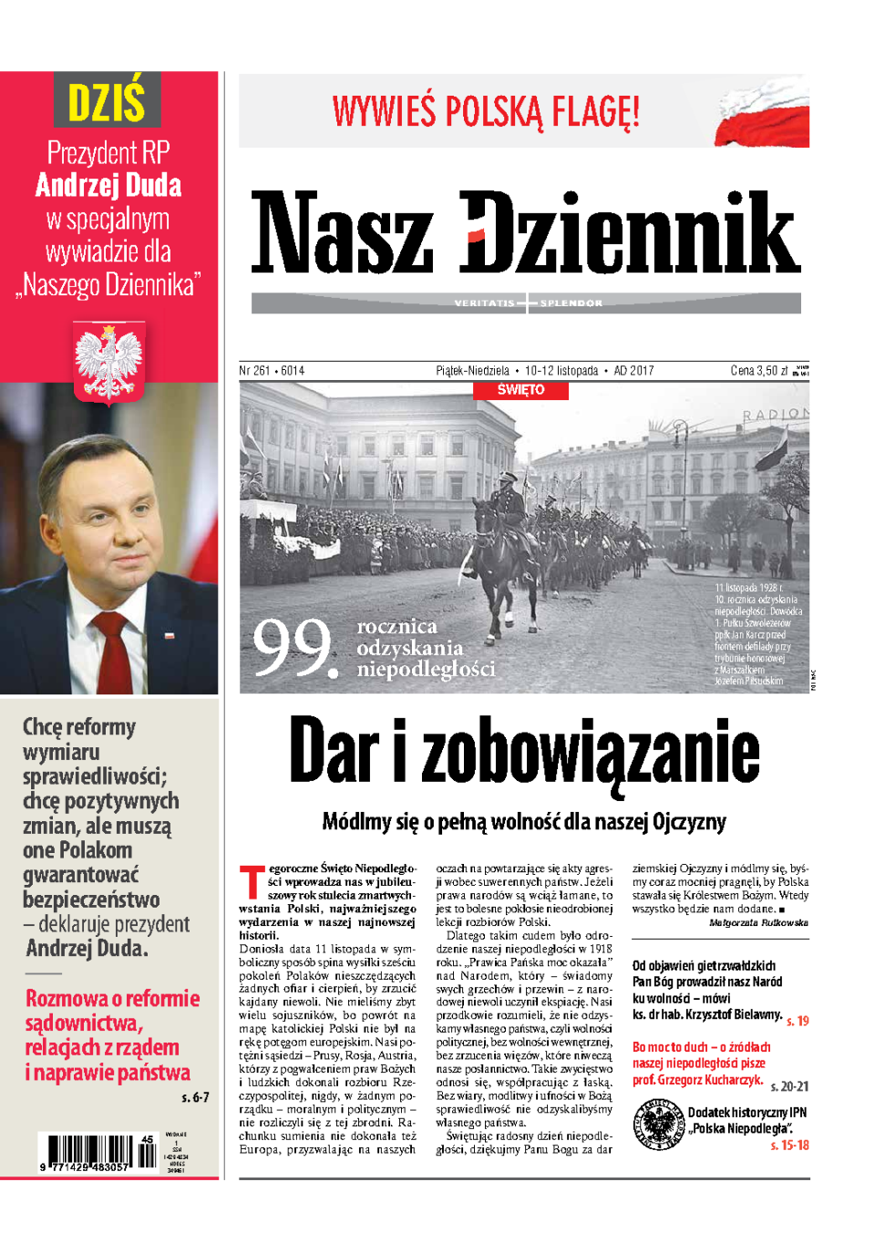 Nasz Dziennik z dnia 10.11.2017 wydanie PDF