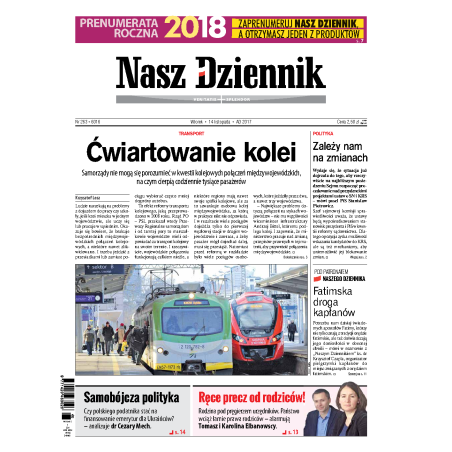Nasz Dziennik z dnia 14.11.2017 wydanie PDF