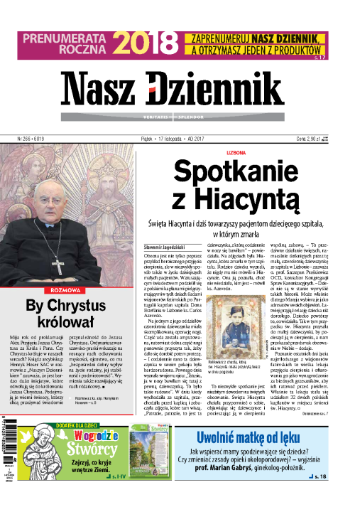 Nasz Dziennik z dnia 17.11.2017 wydanie PDF