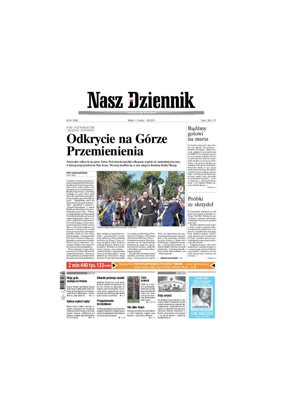 Nasz Dziennik z dnia 05.03.2013 wydanie PDF