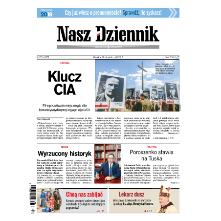 Nasz Dziennik z dnia 28.11.2017 wydanie PDF