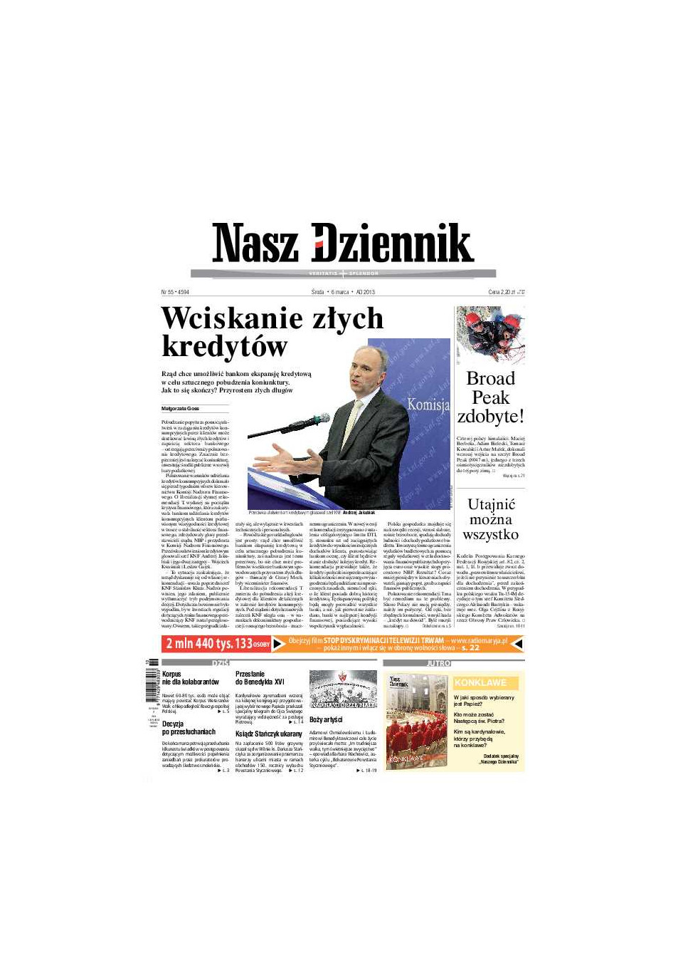 Nasz Dziennik z dnia 06.03.2013 wydanie PDF