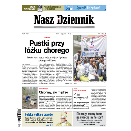 Nasz Dziennik z dnia 05.12.2017 wydanie PDF
