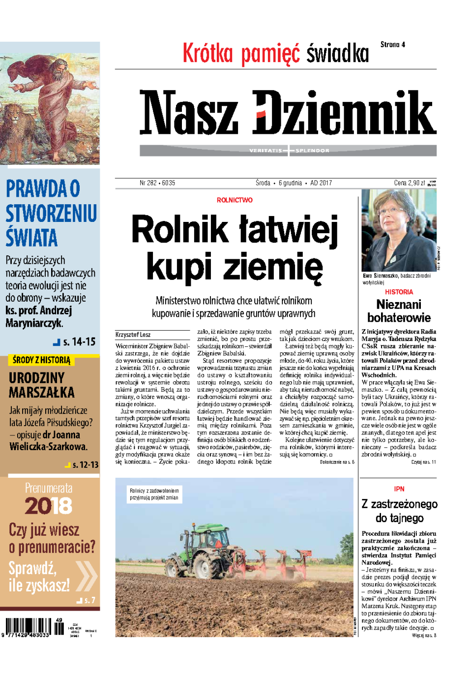 Nasz Dziennik z dnia 06.12.2017 wydanie PDF