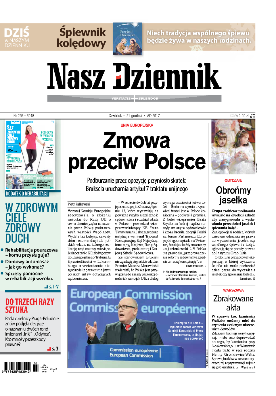 Nasz Dziennik z dnia 21.12.2017 wydanie PDF
