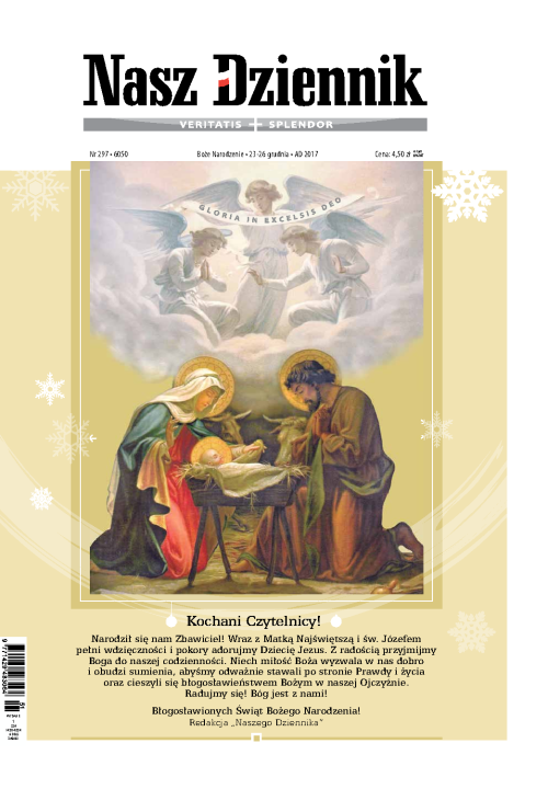 Nasz Dziennik z dnia 23.12.2017 wydanie PDF