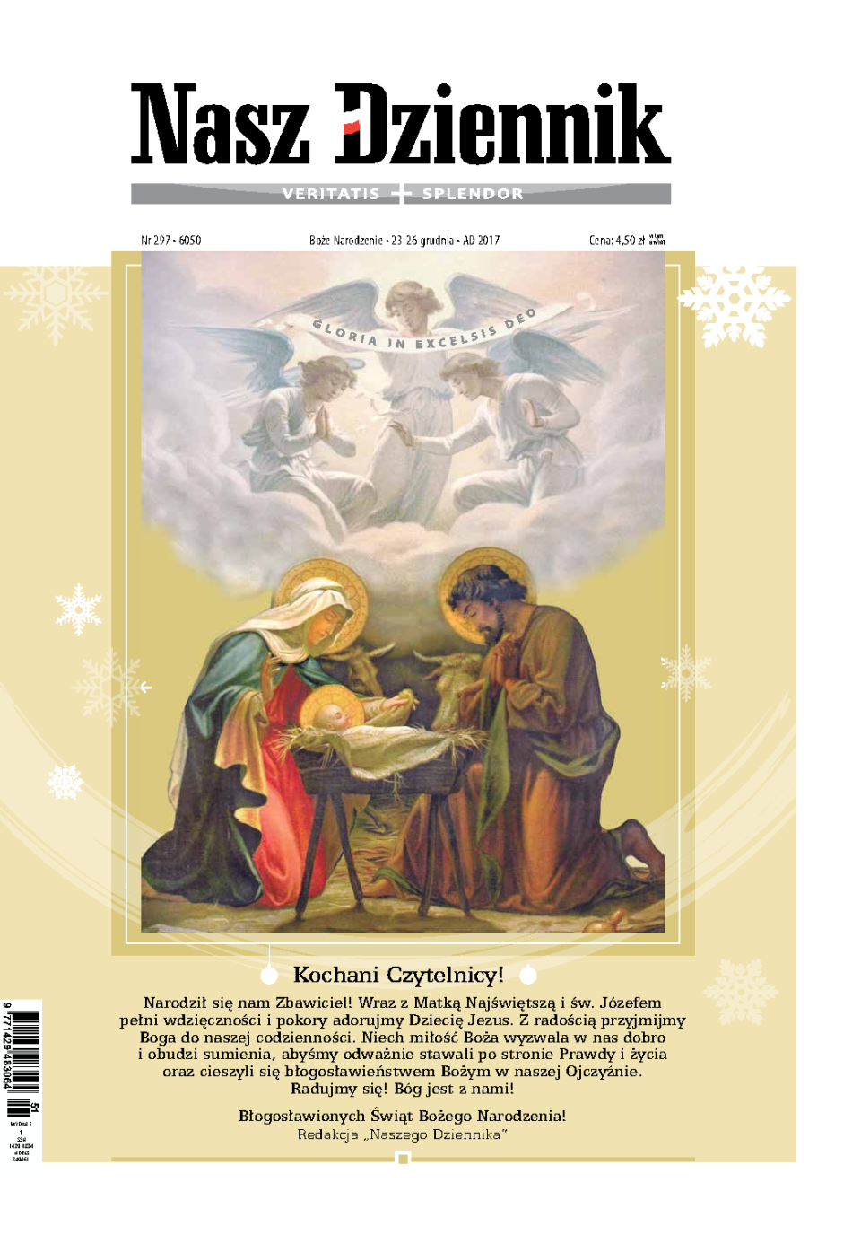 Nasz Dziennik z dnia 23.12.2017 wydanie PDF