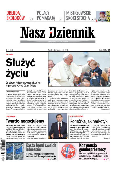 Nasz Dziennik z dnia 02.01.2018 wydanie PDF