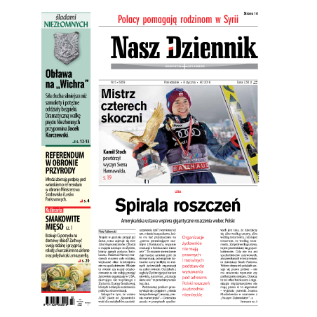 Nasz Dziennik z dnia 08.01.2018 wydanie PDF