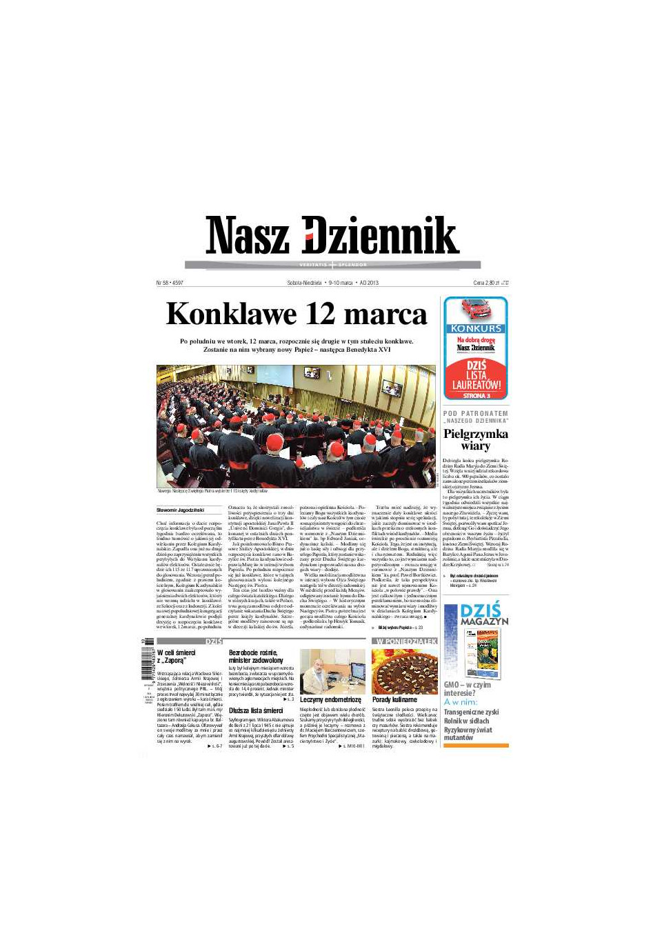 Nasz Dziennik z dnia 09.03.2013 wydanie PDF