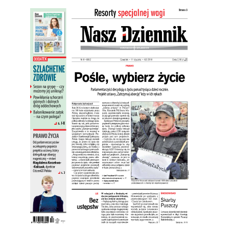 Nasz Dziennik z dnia 11.01.2018 wydanie PDF
