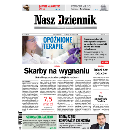 Nasz Dziennik z dnia 27.01.2018 wydanie PDF