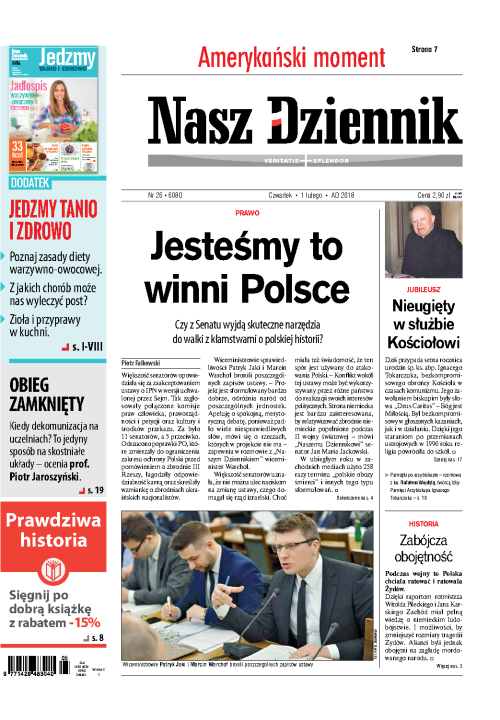 Nasz Dziennik z dnia 01.02.2018 wydanie PDF