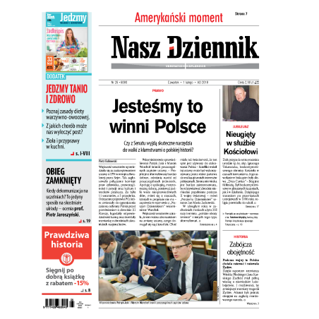 Nasz Dziennik z dnia 01.02.2018 wydanie PDF