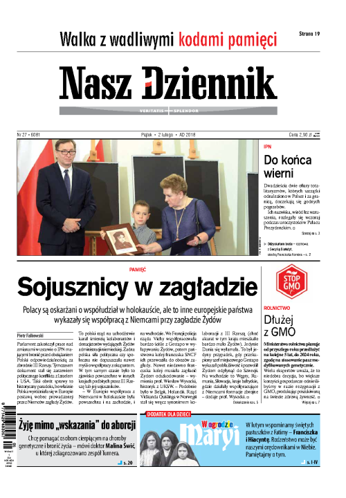 Nasz Dziennik z dnia 02.02.2018 wydanie PDF