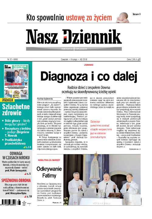 Nasz Dziennik z dnia 08.02.2018 wydanie PDF