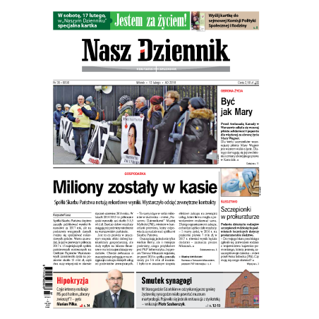 Nasz Dziennik z dnia 13.02.2018 wydanie PDF