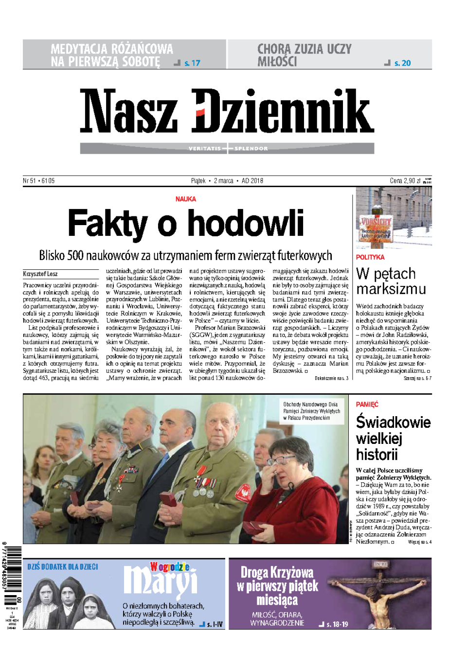 Nasz Dziennik z dnia 02.03.2018 wydanie PDF
