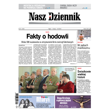 Nasz Dziennik z dnia 02.03.2018 wydanie PDF