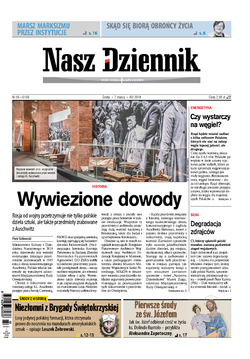 Nasz Dziennik z dnia 07.03.2018 wydanie PDF