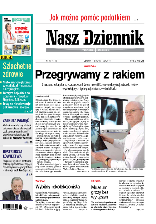 Nasz Dziennik z dnia 08.03.2018 wydanie PDF