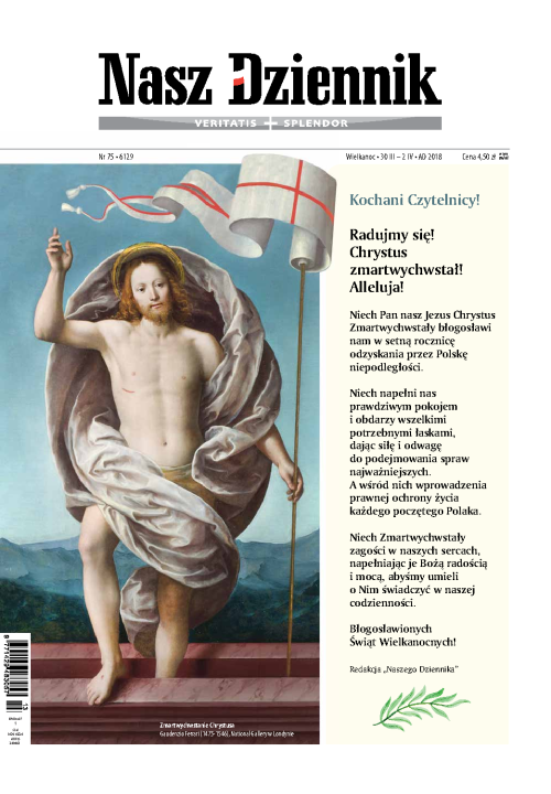 Nasz Dziennik z dnia 30.03.2018 wydanie PDF