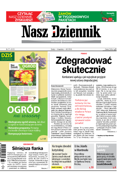 Nasz Dziennik z dnia 04.04.2018 wydanie PDF