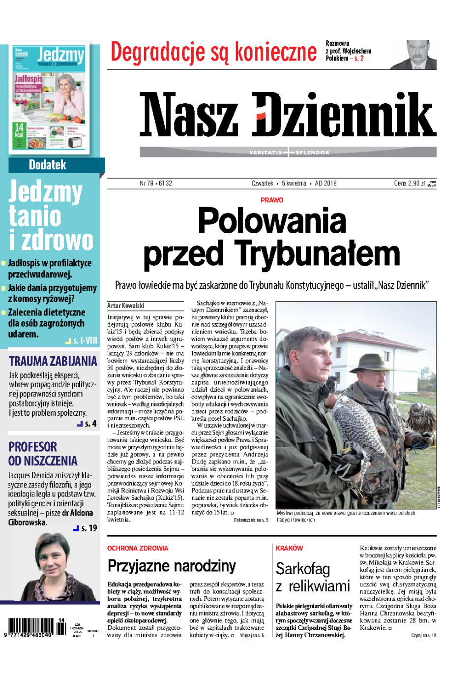 Nasz Dziennik z dnia 05.04.2018 wydanie PDF