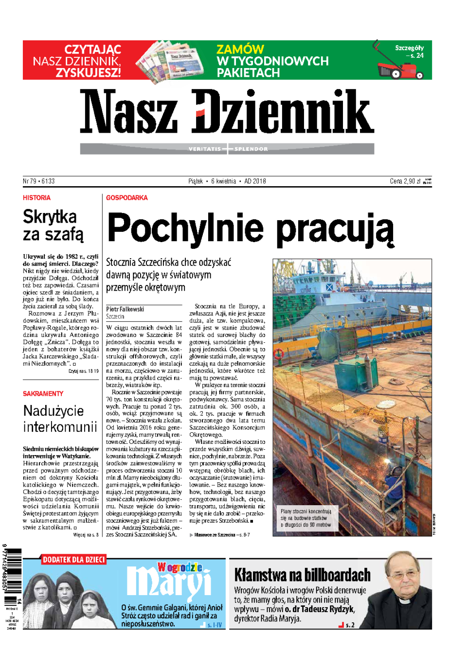 Nasz Dziennik z dnia 06.04.2018 wydanie PDF