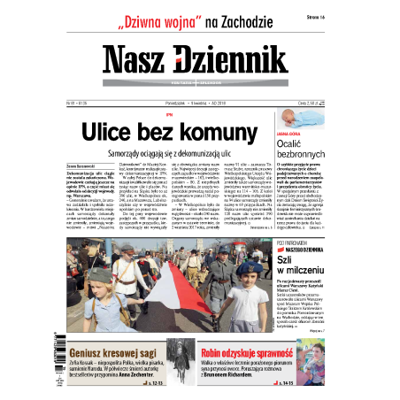 Nasz Dziennik z dnia 09.04.2018 wydanie PDF