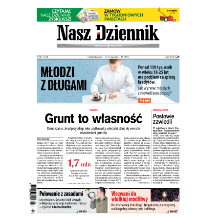 Nasz Dziennik z dnia 14.04.2018 wydanie PDF