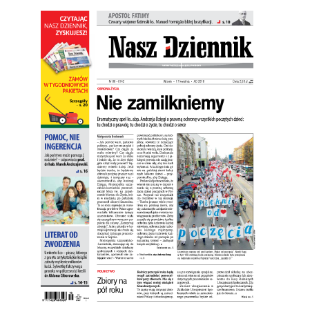 Nasz Dziennik z dnia 17.04.2018 wydanie PDF