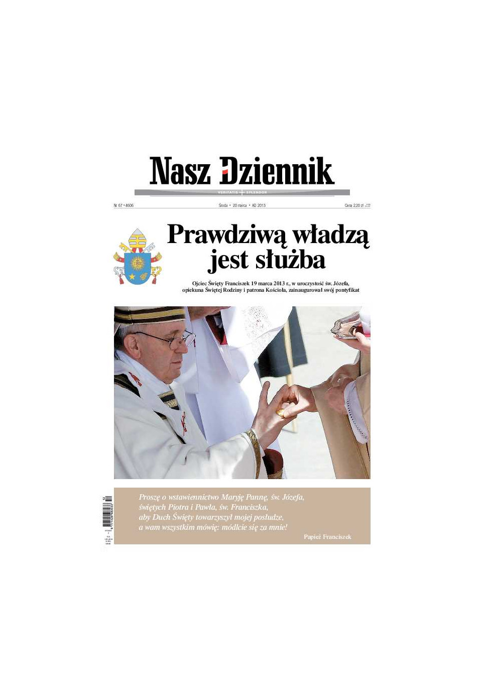 Nasz Dziennik z dnia 20.03.2013 wydanie PDF