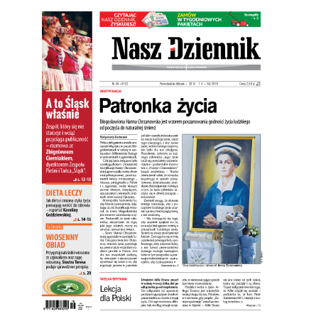 Nasz Dziennik z dnia 30.04.2018 wydanie PDF