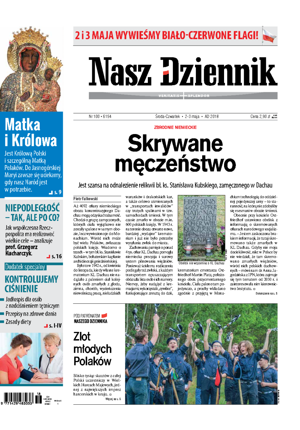 Nasz Dziennik z dnia 02.05.2018 wydanie PDF