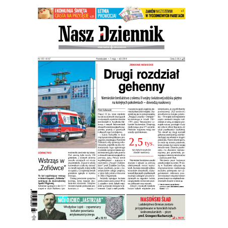 Nasz Dziennik z dnia 07.05.2018 wydanie PDF