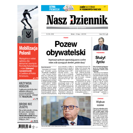 Nasz Dziennik z dnia 08.05.2018 wydanie PDF