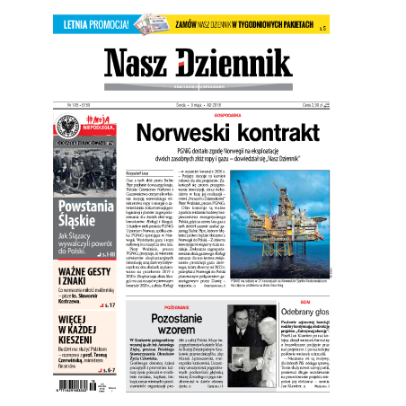 Nasz Dziennik z dnia 09.05.2018 wydanie PDF