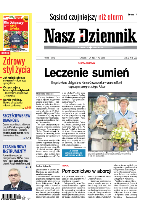 Nasz Dziennik z dnia 24.05.2018 wydanie PDF