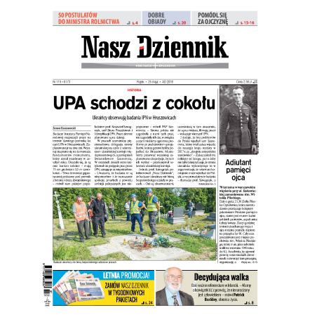 Nasz Dziennik z dnia 25.05.2018 wydanie PDF