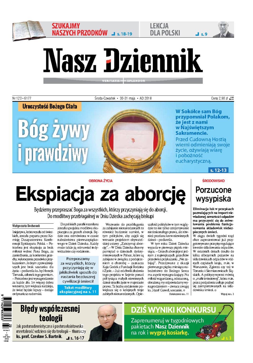 Nasz Dziennik z dnia 30.05.2018 wydanie PDF