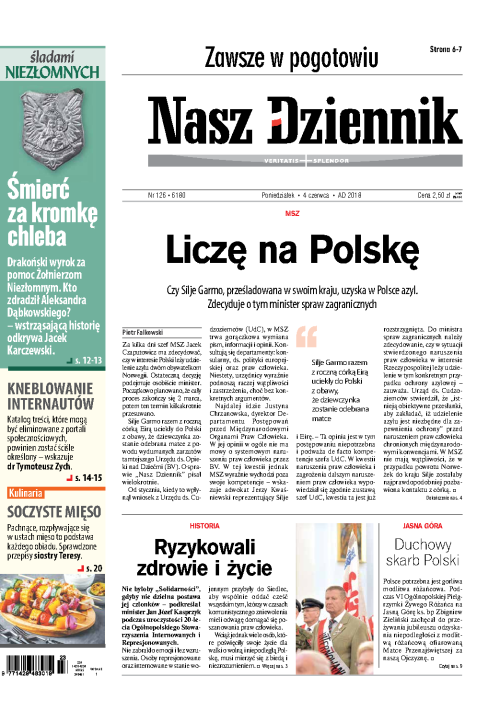 Nasz Dziennik z dnia 04.06.2018 wydanie PDF