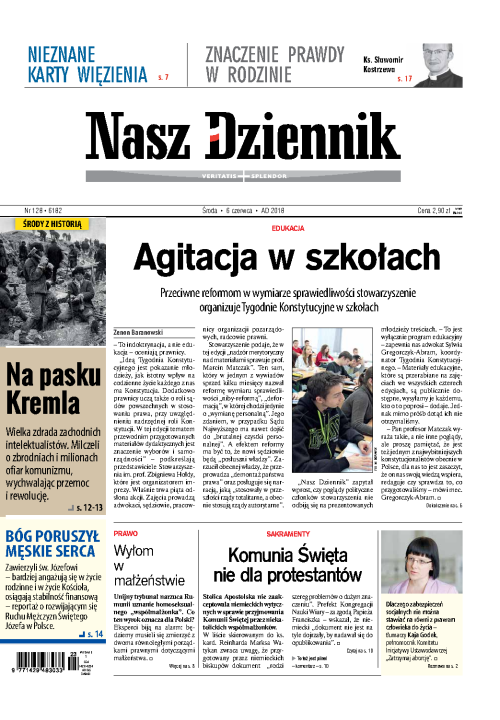 Nasz Dziennik z dnia 06.06.2018 wydanie PDF
