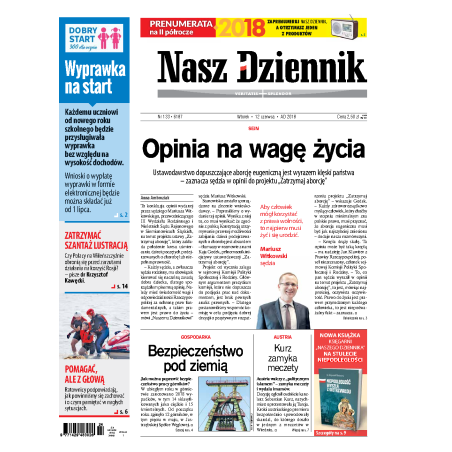 Nasz Dziennik z dnia 12.06.2018 wydanie PDF